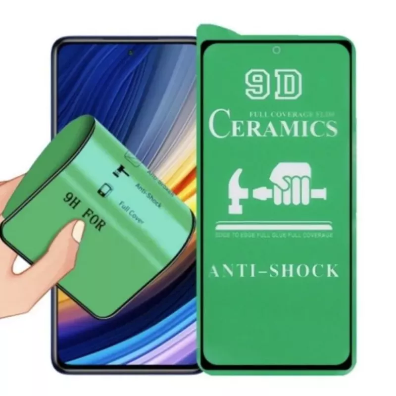 TakeMe HARD Ceramic Full Surface Screen Protector Glass, skirta Apple iPhone 14 Pro