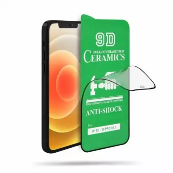 TakeMe HARD Ceramic Full Surface Screen Protector Glass, skirta Apple iPhone 14 Pro