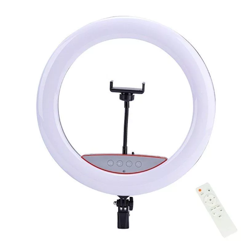 Elight SR14 36cm LED Ring Light su Smartphone Holder + 220V Adapter + Bluetooth Remote Black