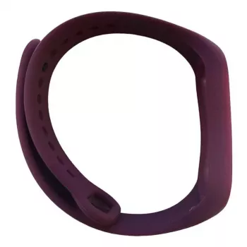 iLike Silicone Strap for Xiaomi Mi Band 5 / 6 / 7 (18x250mm) Purple