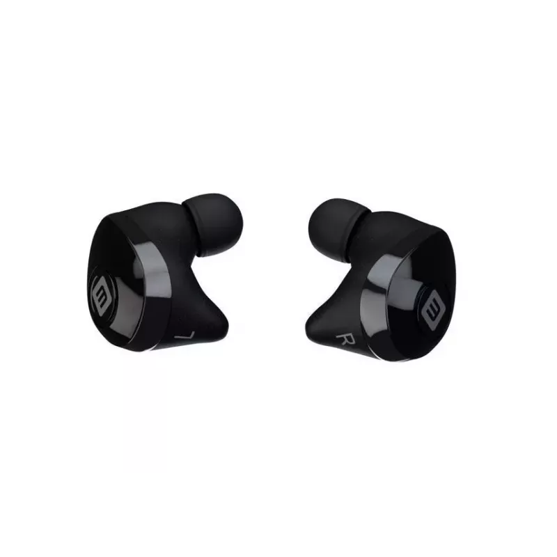 EVELATUS EBE01BK True Wireless Stereo In-Ear Bluetooth 5.0 ausinės su įkrovimo dėklu, IPX4, juodos