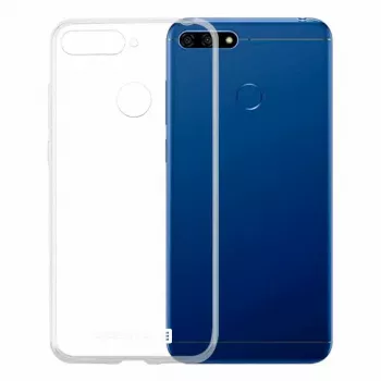 Evelatus Huawei Y6 2018 skaidrus silikoninis dėklas 1,5mm TPU permatomas