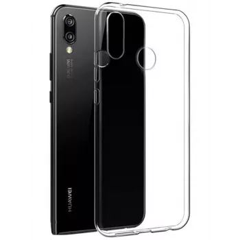 Evelatus Huawei P20 Lite skaidrus silikoninis dėklas 1,5mm TPU permatomas