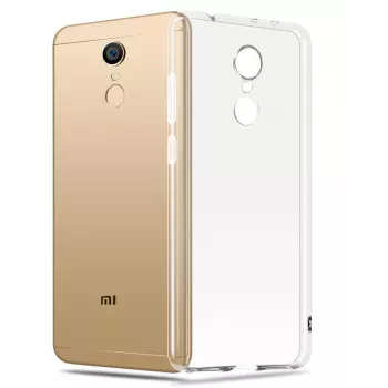 Evelatus Xiaomi Redmi 5 Plus skaidrus silikoninis dėklas 1,5 mm TPU permatomas
