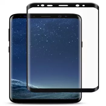 Evelatus Samsung Galaxy S8 Plus G955 2.5D Full Cover Japan Glue Glass Anti-Static Screen Protector