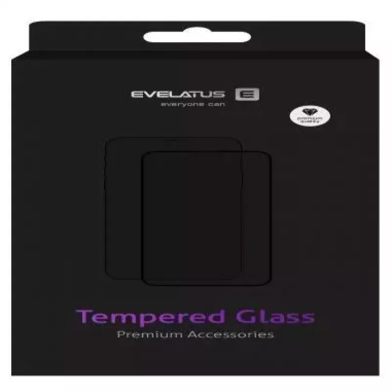 EVELATUS Samsung Galaxy S9 G960 2.5D Full Cover Japan Glue Glass Anti-Static Screen Protector