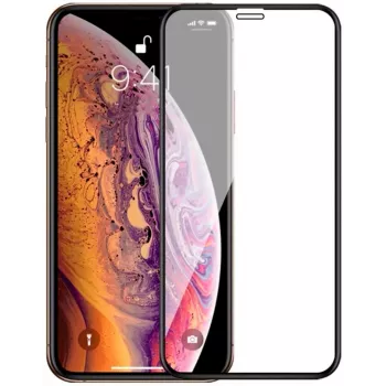 iLike Apple iPhone X/Xs/11 Pro 5,8 inch 3D Black grūdinto stiklo ekrano apsauga
