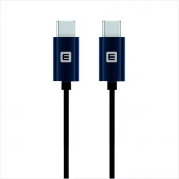 Evelatus USB-C į USB-C duomenų laidas TPC03 juodas 1m