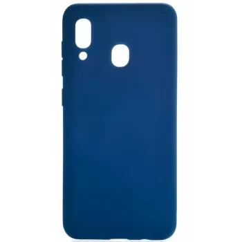 Evelatus Samsung Galaxy A20 Book Case tamsiai mėlyna