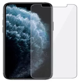 Evelatus Apple iPhone 11 Pro Max 6.5 inch 0.33mm Flat Clear Tempered Glass Screen Protector with Japan Glue, Anti-Static, 1-Pack
