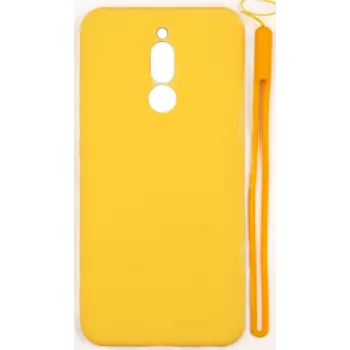 Evelatus Xiaomi Redmi 8 Nano Silicone Case Soft Touch TPU Geltona