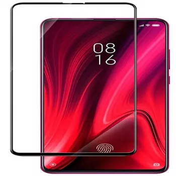 Evelatus Xiaomi Mi 9T Pro 2.5D Black Frame (Full Glue) Grūdinto Stiklo Ekrano Apsauga