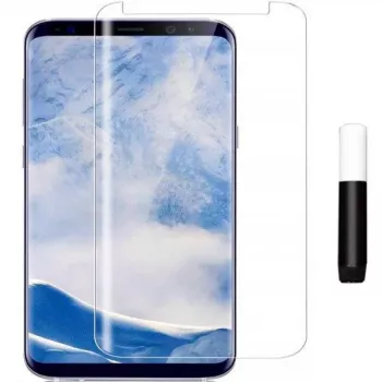 Evelatus Samsung Galaxy S8 Plus Clear Glass UV + Glue Screen Protector
