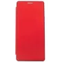 Evelatus Book Case, skirta Xiaomi Redmi Note 9, vyno raudona, PU oda, dėklas su kortelių skyriais ir stoveliu