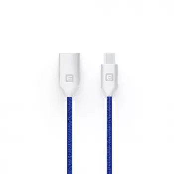 Evelatus Micro-USB laidas EDC04 mėlynas 1m