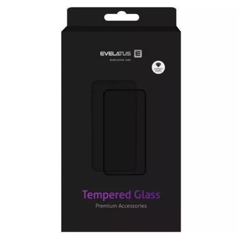 Evelatus Xiaomi Mi Note 10 Lite / Mi Note 10 Clear Glass UV + Glue Screen Protector