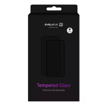 Evelatus Apple iPhone 12 Mini 5.4 inch Anti-Blue 2.5D Full Cover Japan Glue Glass Anti-Static Screen Protector
