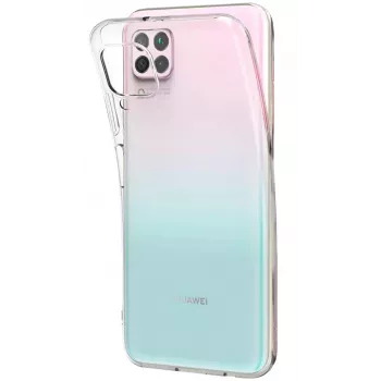 Evelatus Huawei P40 Lite skaidrus silikoninis dėklas 1,5mm TPU
