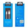Evelatus duomenų laidas USB-C įrenginiams, TPC07 baltas - USB-A į USB-C, 1,2 m, 15 W įkrovimas, duomenų sinchronizavimas