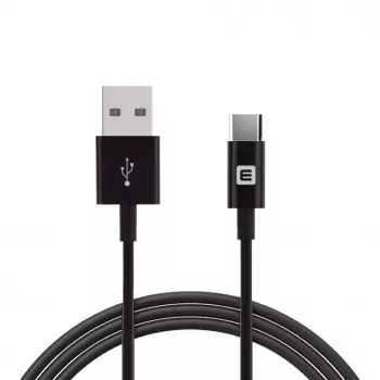 Evelatus duomenų laidas USB-C įrenginiams, TPC07 juodas
