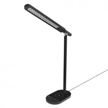 Evelatus stalinė lempa su belaidžiu įkrovikliu EWC07 juoda