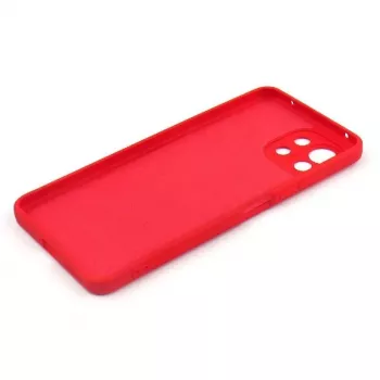 Evelatus Nano Silicone Case Soft Touch TPU, skirta Xiaomi Mi 11 Lite / 11 Lite 5G / 11 Lite 5G NE - Raudona