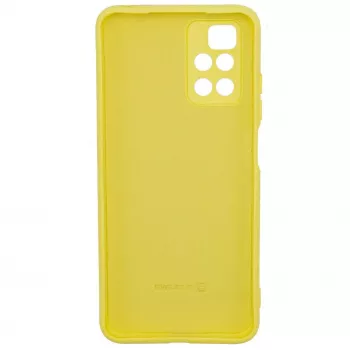 Evelatus Nano Silicone Case Soft Touch TPU for Xiaomi Redmi 10 - Geltona