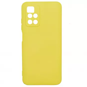 Evelatus Nano Silicone Case Soft Touch TPU for Xiaomi Redmi 10 - Geltona