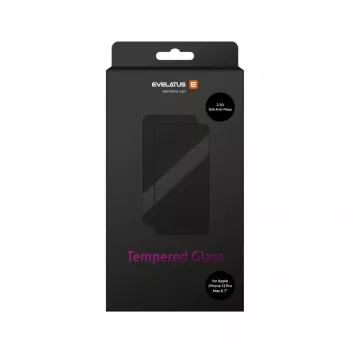 Evelatus Apple iPhone 13 Pro Max 6,7 colio privatumo 2.5D šilko pilnas dangtelis Japan Glue antistatinis juodas