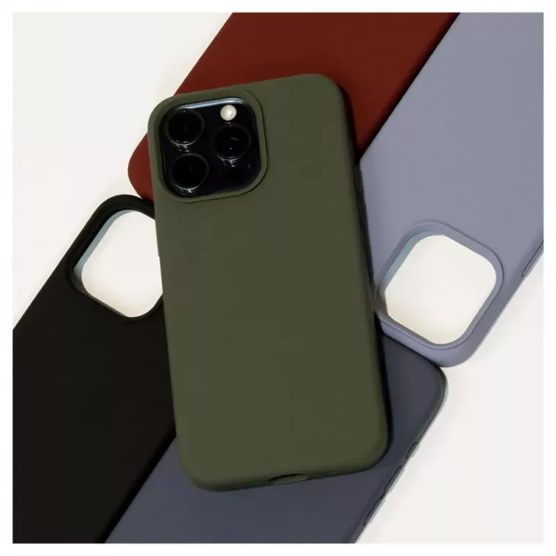 Evelatus Apple iPhone 14 6.1 Premium Soft Touch Silicone Case Midnight Blue