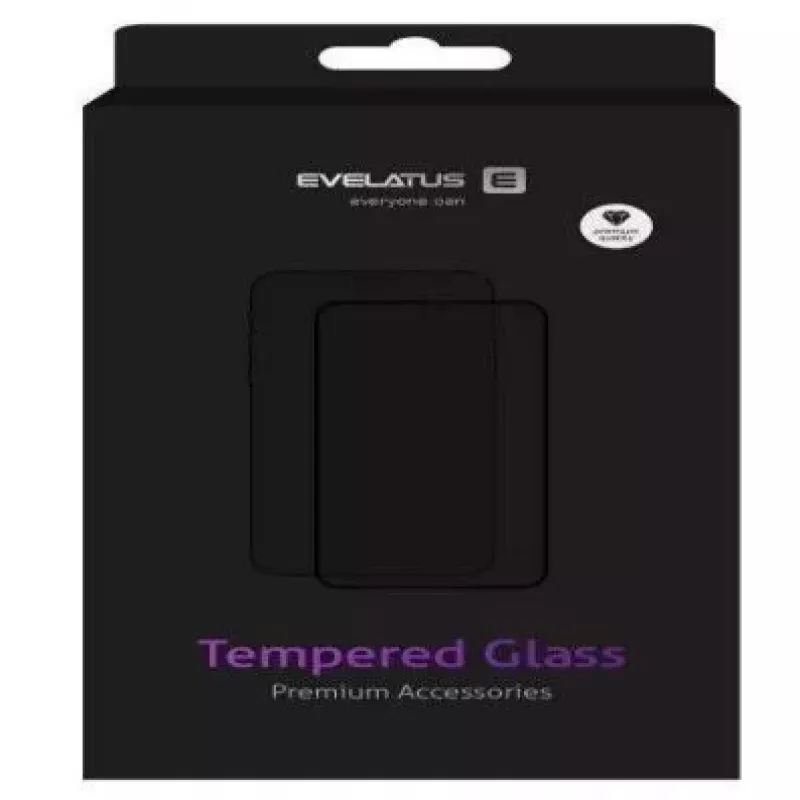 Evelatus Apple iPhone 14 Pro 6,1 inch Corning Gorilla Glass Anti-Static 3D Full Cover 10X Stronger Tempered Glass Screen Protector