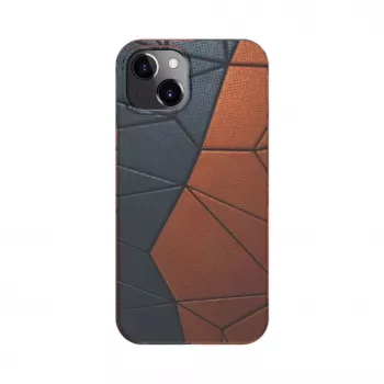 iLike Apple iPhone 14 Cover Prowhite Customized Print Design Blue Red