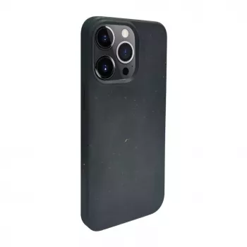 ILIKE Apple iPhone 14 Pro Silicone Plastic Case Eco Print Design Black
