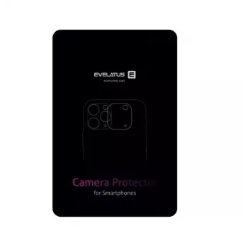 Evelatus Apple iPhone 14 Pro / 14 Pro Max Full Camera Lens Protector Armor Graphite
