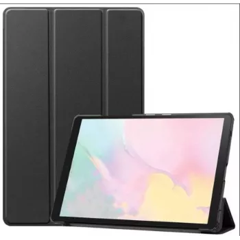 Evelatus Galaxy Tab A7 10.4 (2022) Folio Case with Imitate Microfiber Interior - Black