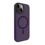Evelatus Apple iPhone 15 Hybrid Case su MagSafe PC+TPU Deep Purple
