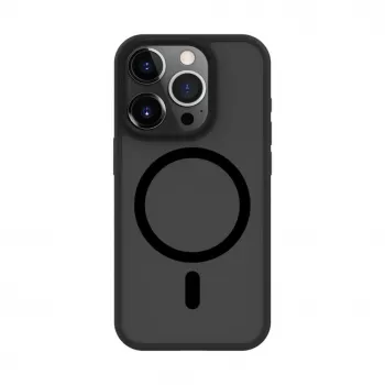 Evelatus Apple iPhone 15 Pro Hybrid Case with MagSafe PC+TPU Black