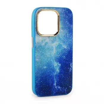 iLike Apple iPhone 14 Print Desire Customized Diamonds Case Blue