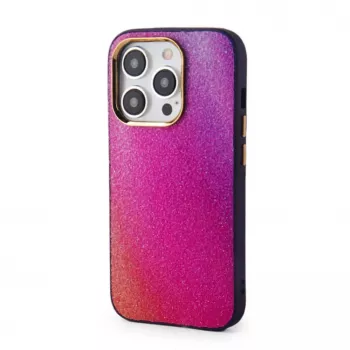 iLike Apple iPhone 14 Pro Max Print Desire Customized Diamonds Case Purple
