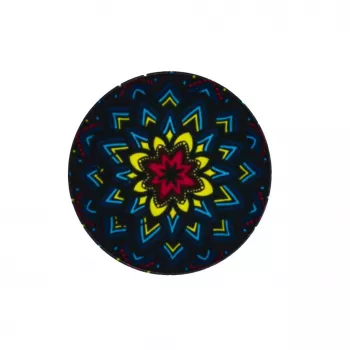 iLike Universal Pop Holder Hypnotic Black Yellow