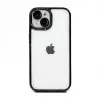 iLike Apple iPhone 15 Stars Lens Acrylic Cover Black