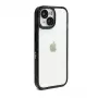 iLike Apple iPhone 15 Stars Lens Acrylic Cover Black