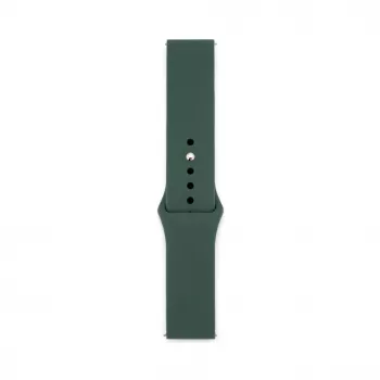 Connect 20mm Silicone Loop Watch Strap (S/M 110mm) Olive