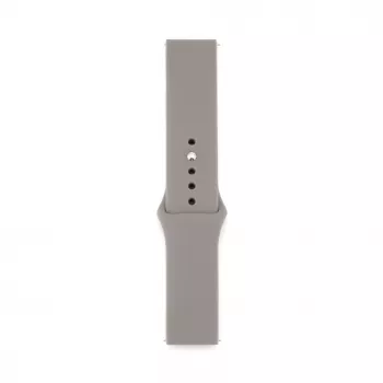 Connect 20mm Silicone Loop Watch Strap (S/M 110mm) Gray