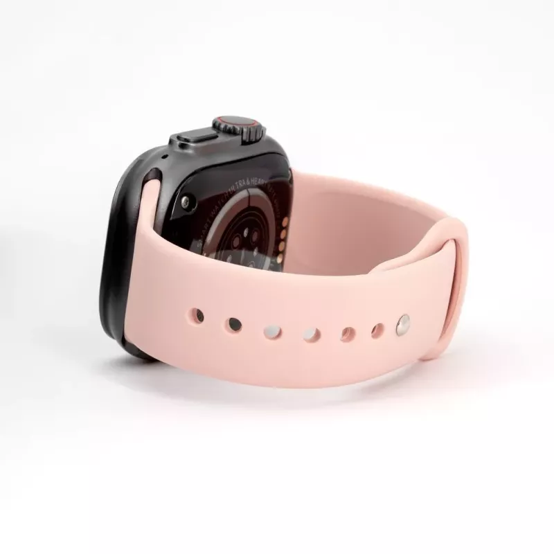 Connect Watch 42/44/45mm Silicone Loop Watch Strap (S/M 110mm) Pink Sand
