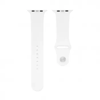 Connect Watch 42/44/45mm Silicone Loop Watch Strap (140mm M/L) White