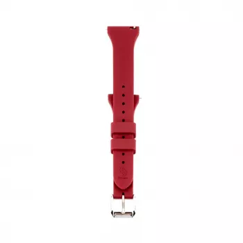 Connect 20mm T-buckle Silicone Loop Watch Strap (130mm M/L) Plum
