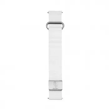 Connect 22mm Cortical Back Buckle Magnetic Suction Watch Strap (130mm M/L) White