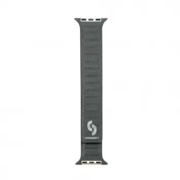 Connect Watch 42/44/45mm Fine Woven Twill Magnetic Chain Watch Strap Green