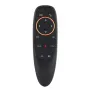CP G10s Universal Smart TV Air Mouse - Belaidis / IR nuotolinio valdymo pultas su balsu ir giroskopu Juodas